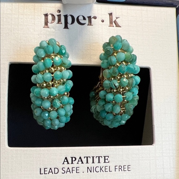 Piper K | Apatite Earrings - Picture 5 of 6